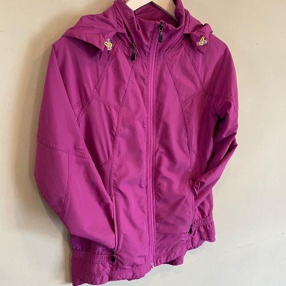 Kyodan Lightweight Workout Hooded Jacket Small Fuchsia - Picture 3 of 13